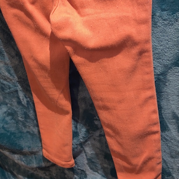 BUNDLE DISCOUNTS! 3T pilling Old Navy Ballerina Orange stretchy Jeans Denim - Picture 8 of 11